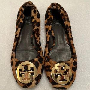 Tory Burch Leopard Print Flats